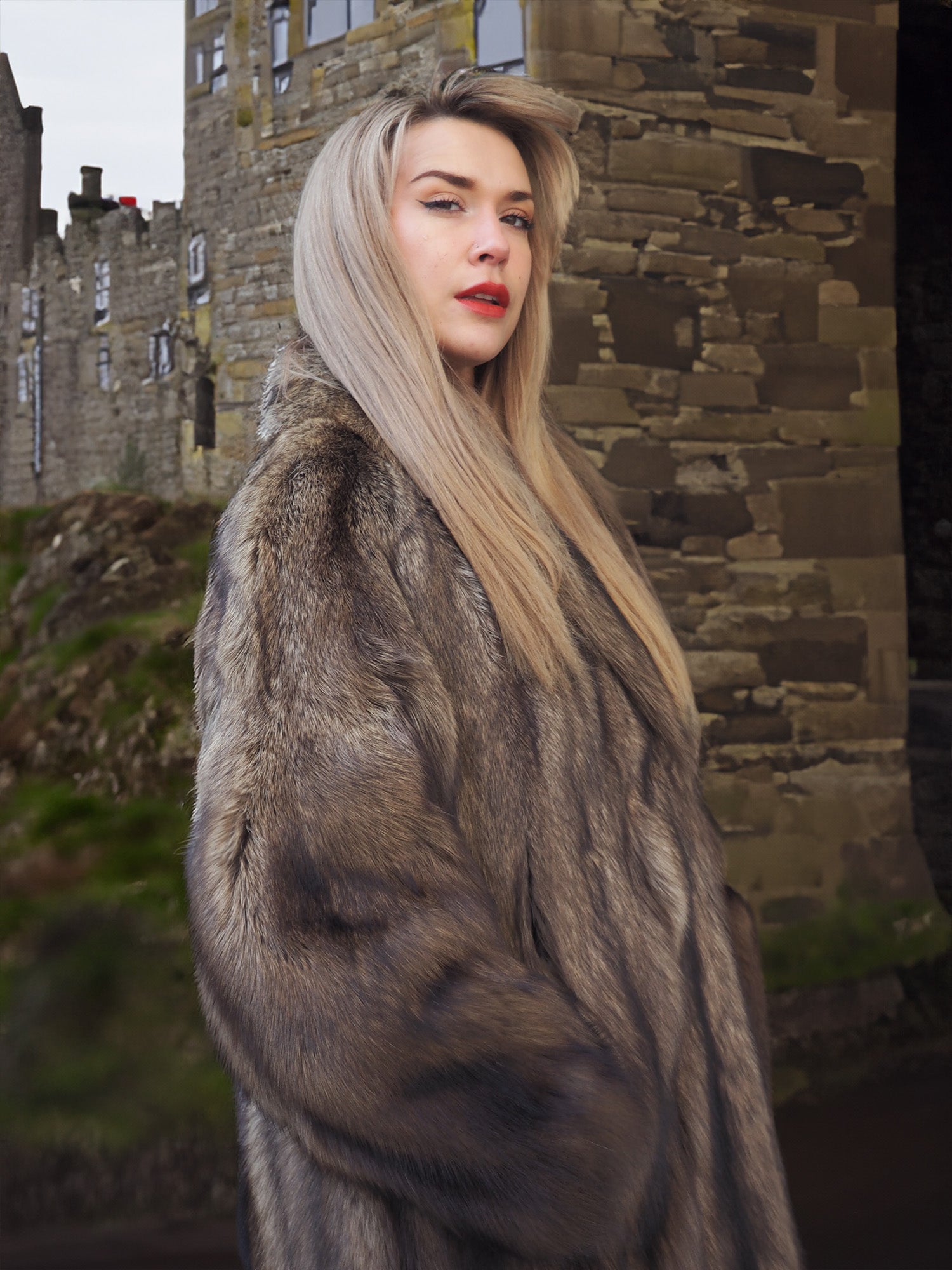 Luxe Teddy Fur Coat