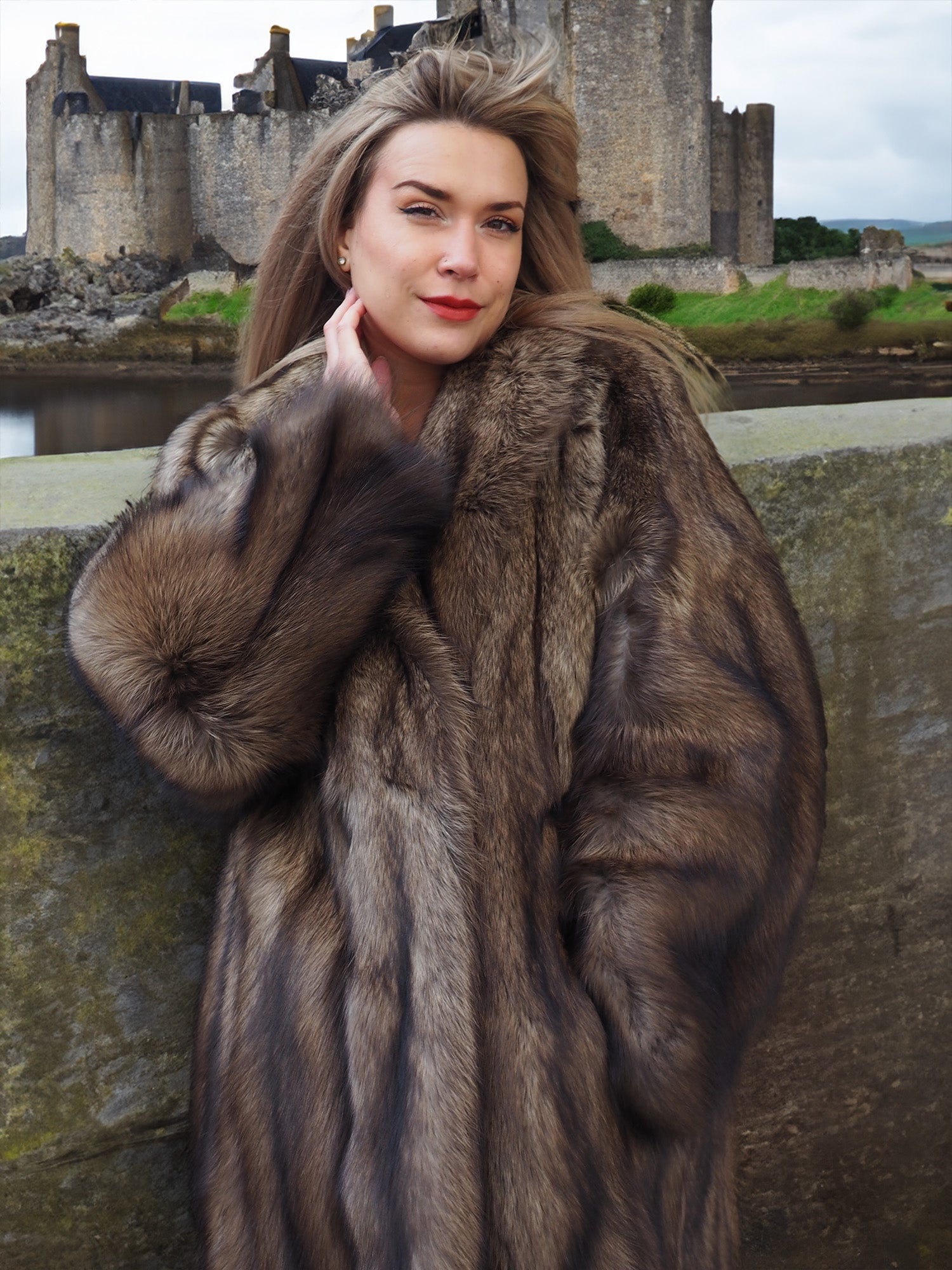 Luxe Teddy Fur Coat