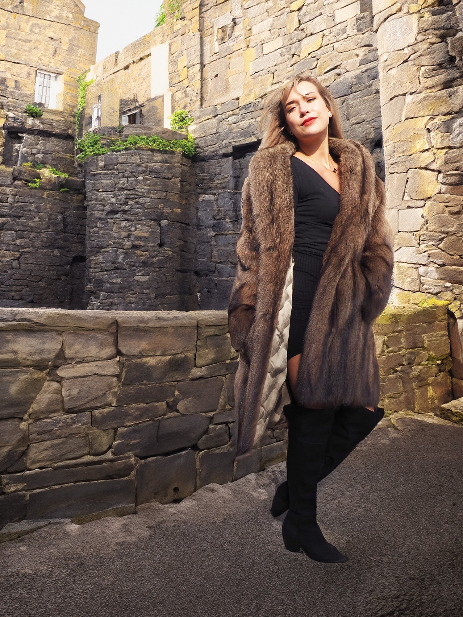 Luxe Teddy Fur Coat