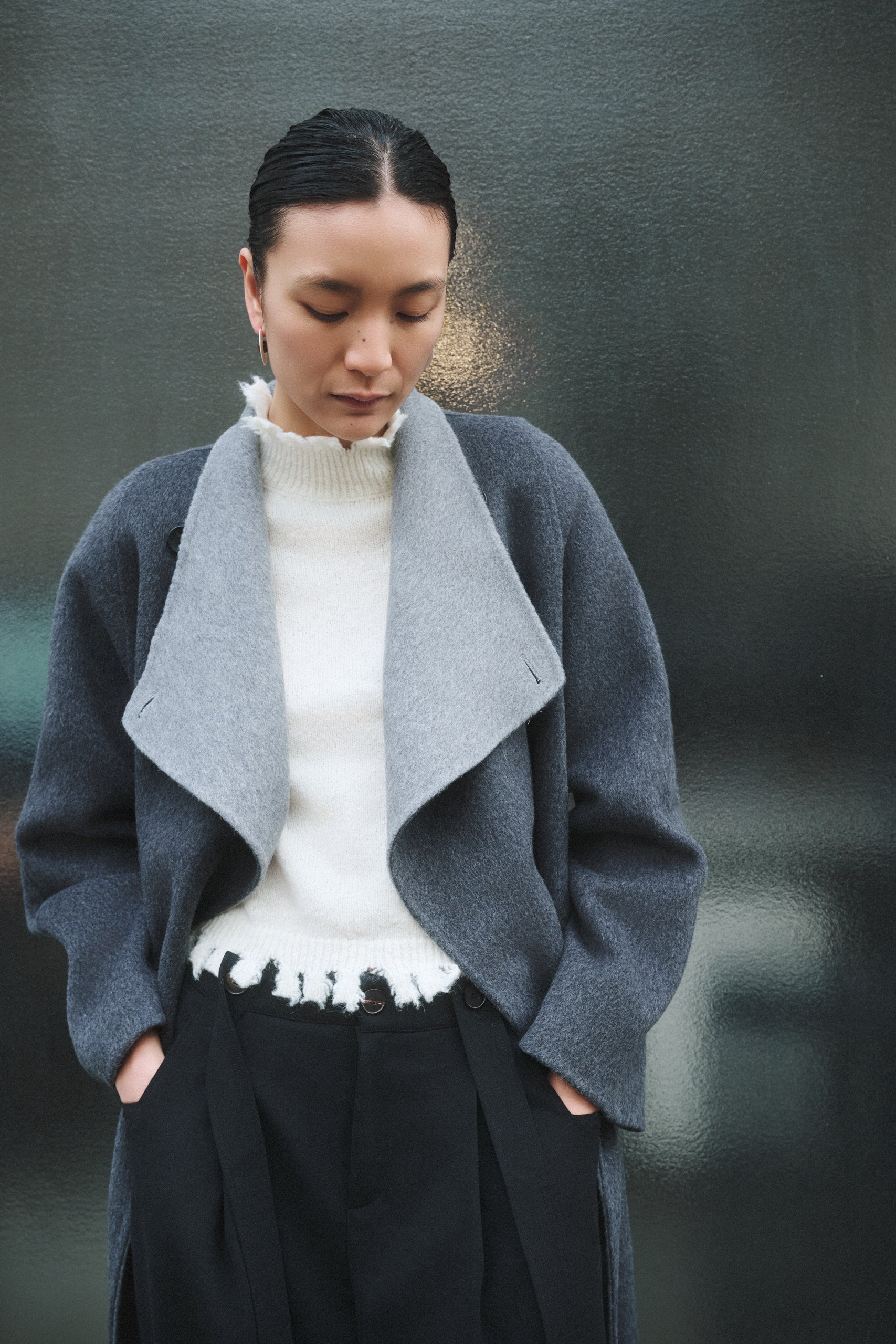 Sophisticate Long Wool Coat