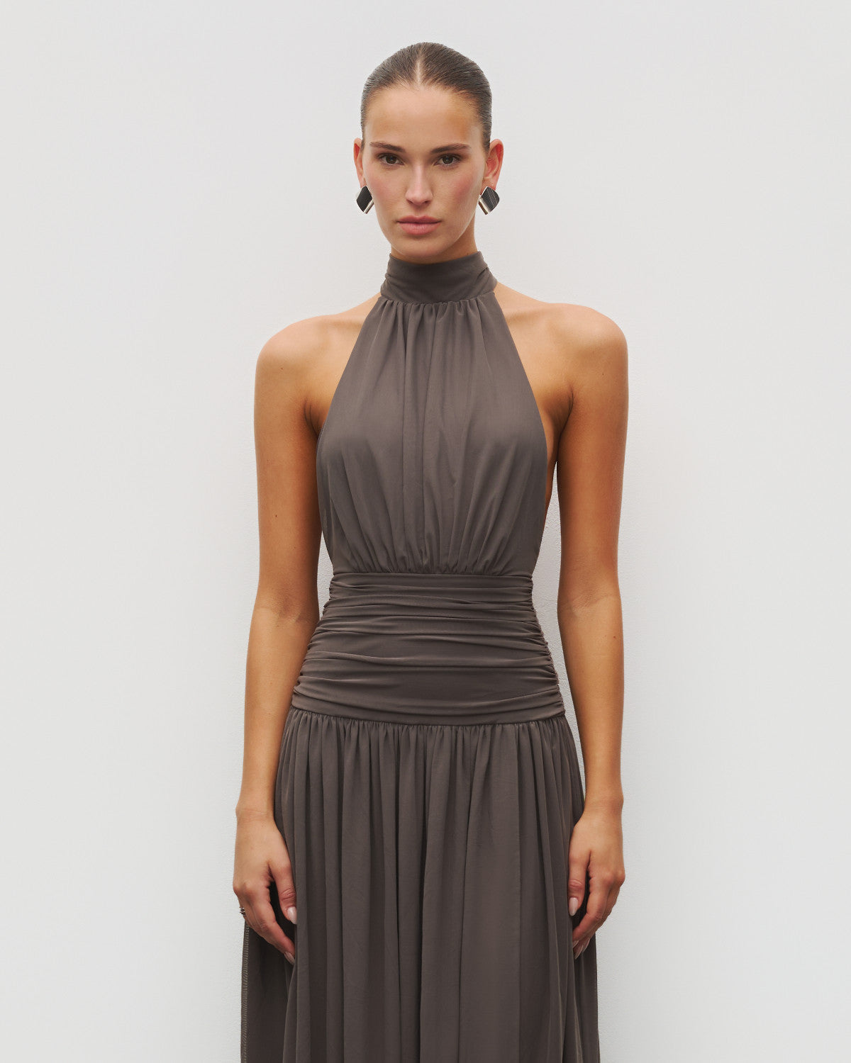 Lorine Slit Gown
