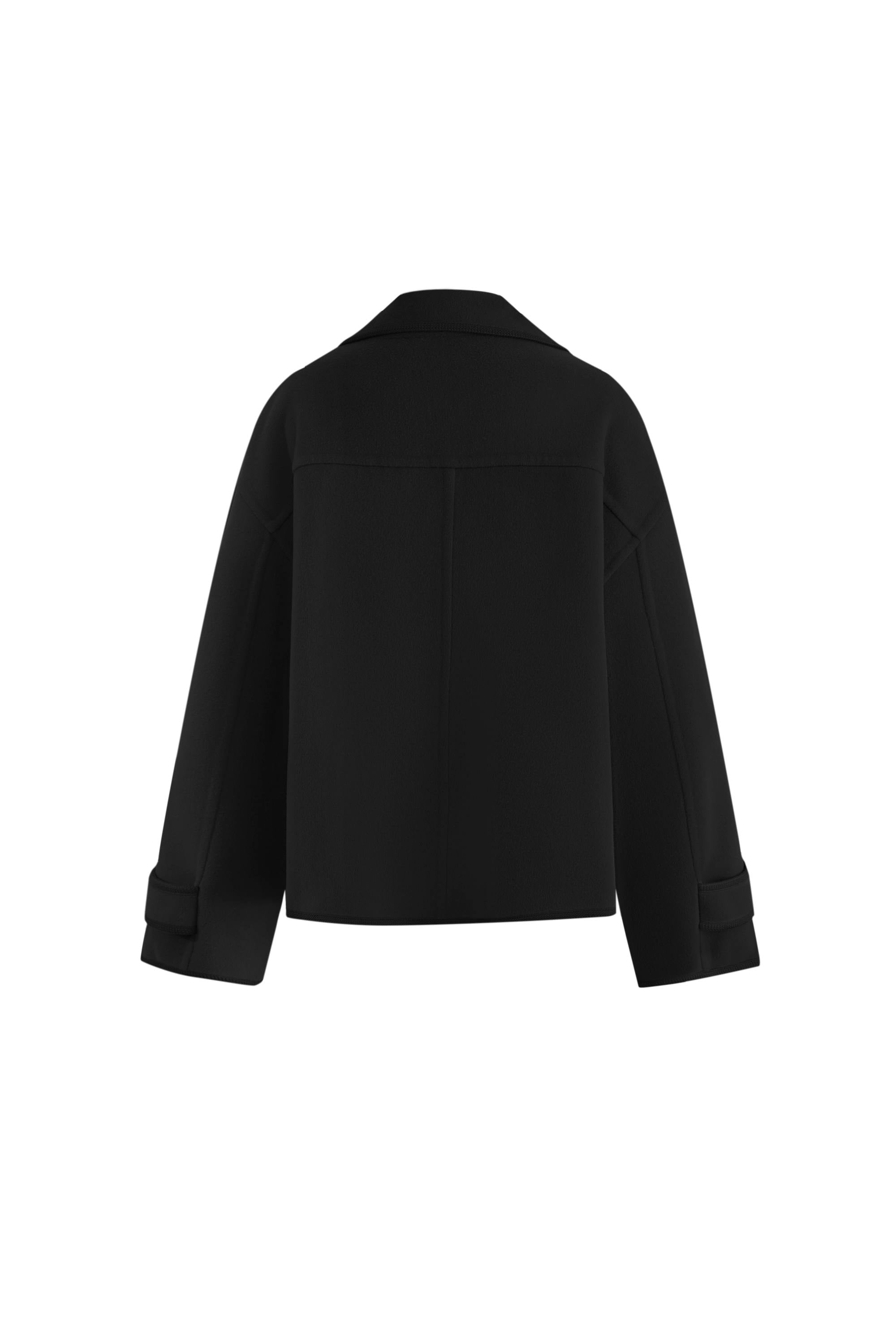 Chique Black Cropped Blazer