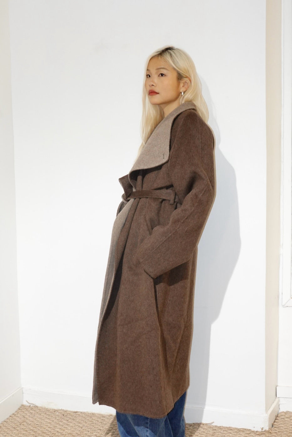 Sophisticate Long Wool Coat
