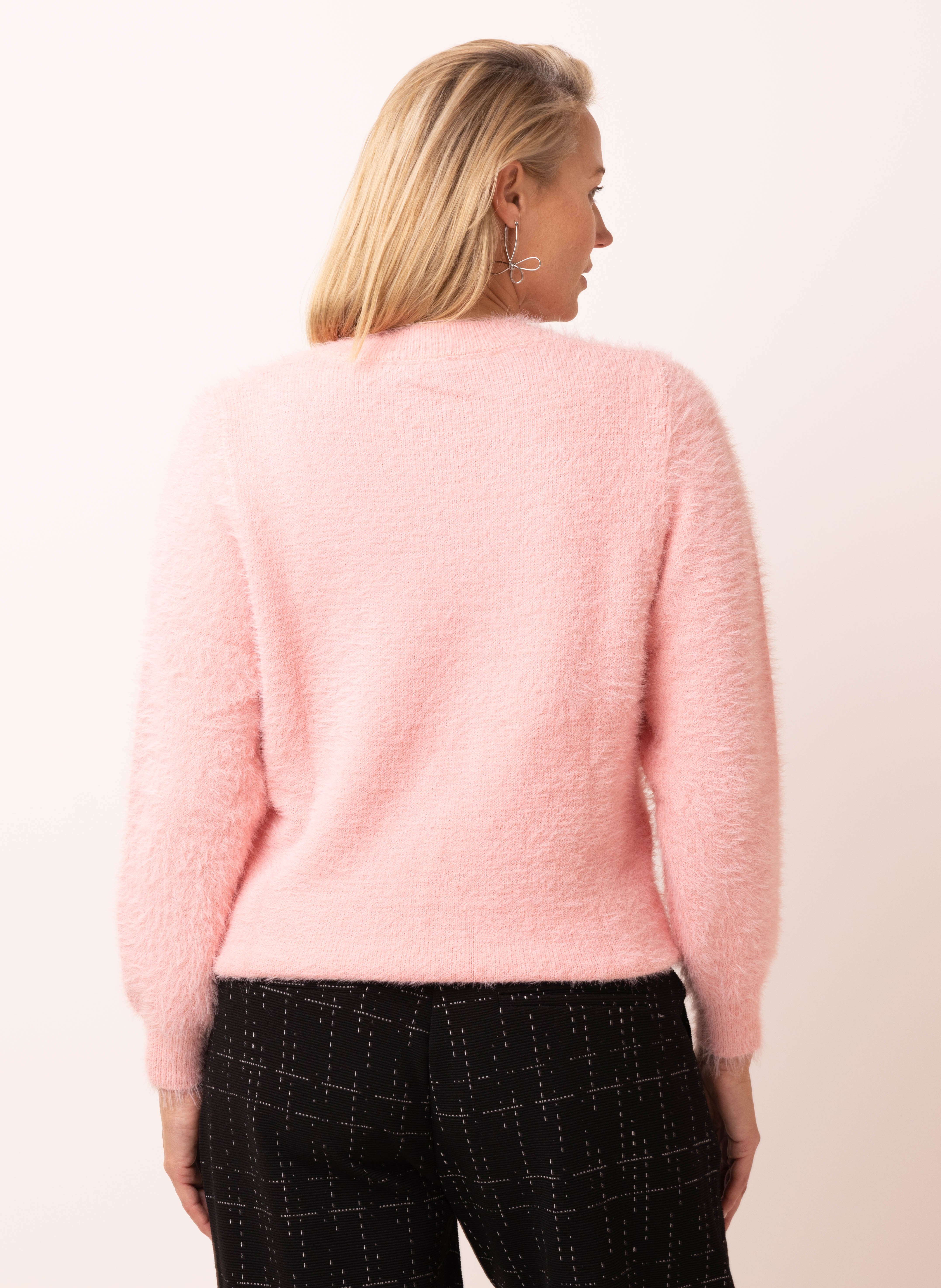 Soft Knit Sweater – Pink
