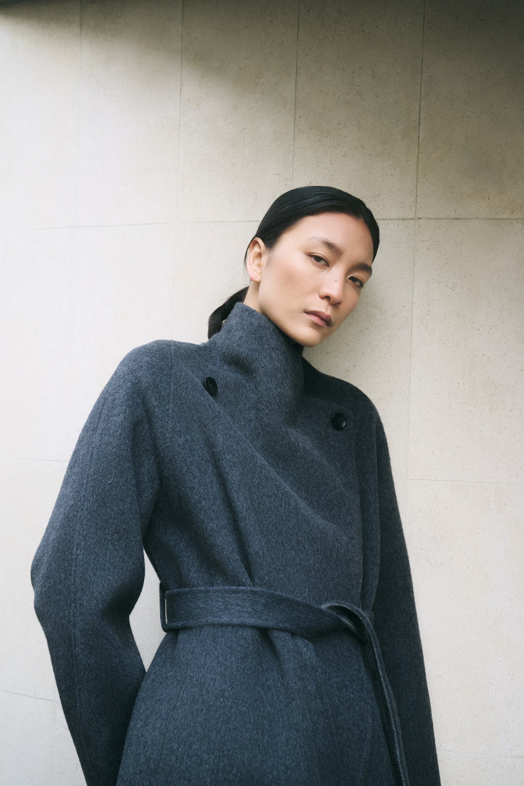 Sophisticate Long Wool Coat