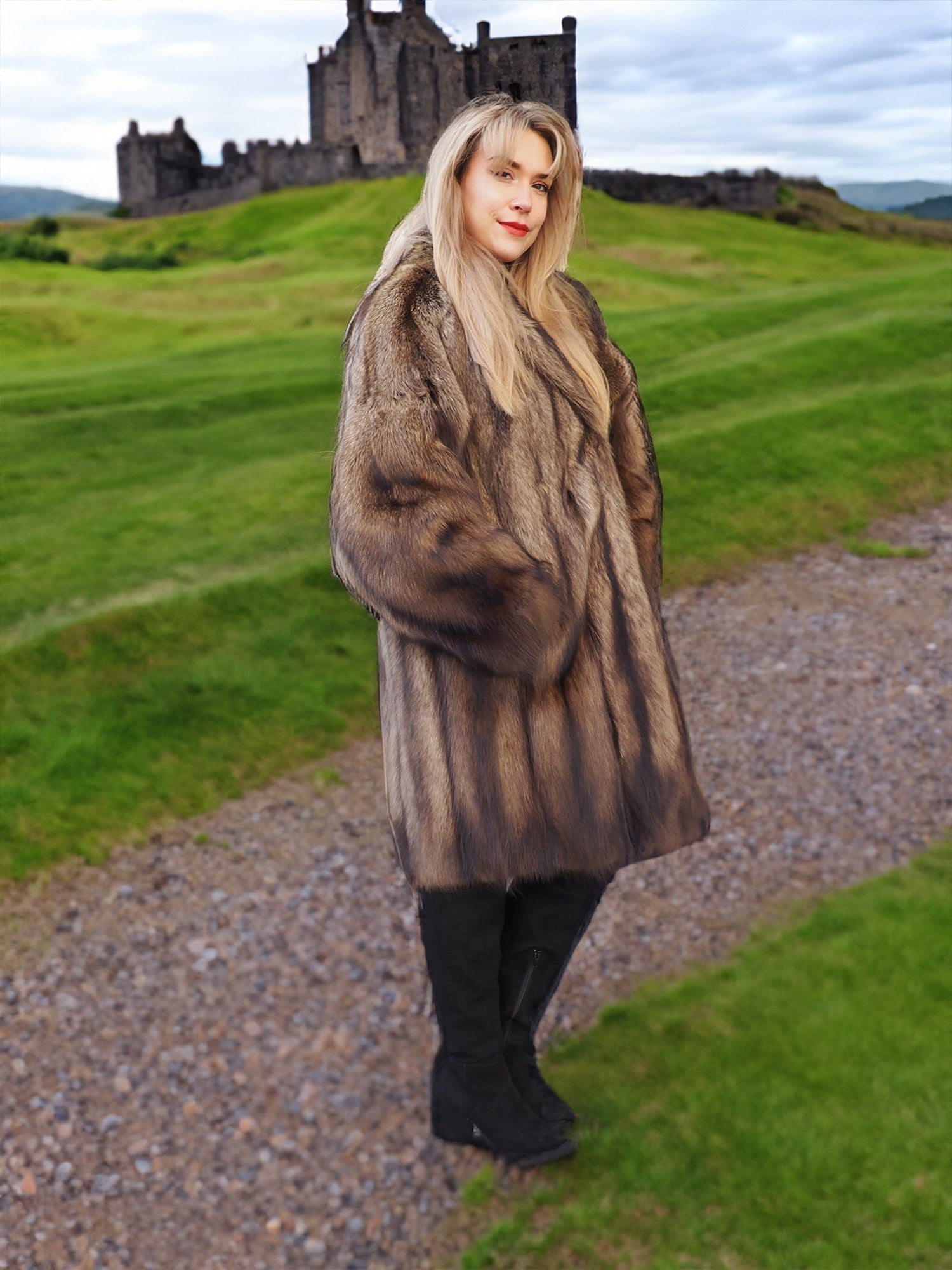 Luxe Teddy Fur Coat