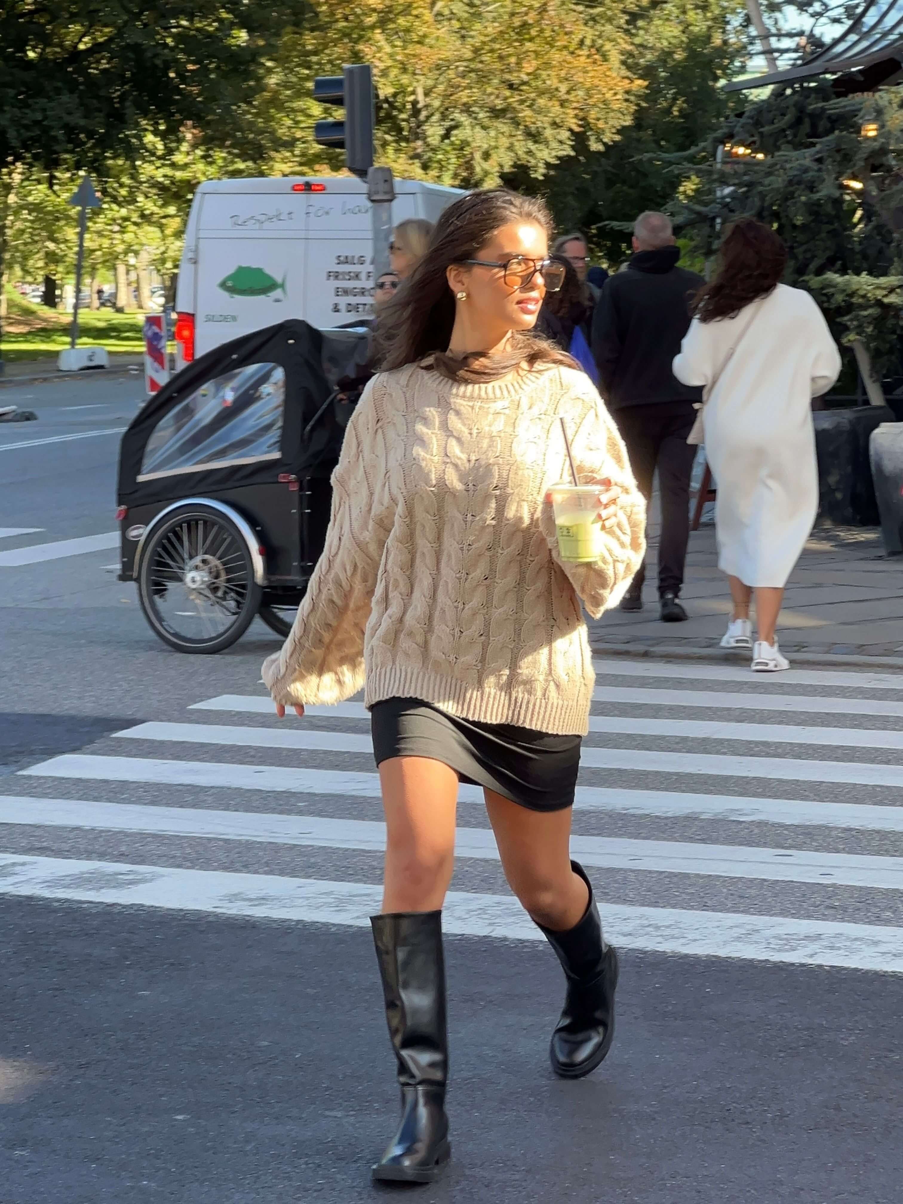 Anora Textured Knit Sweater