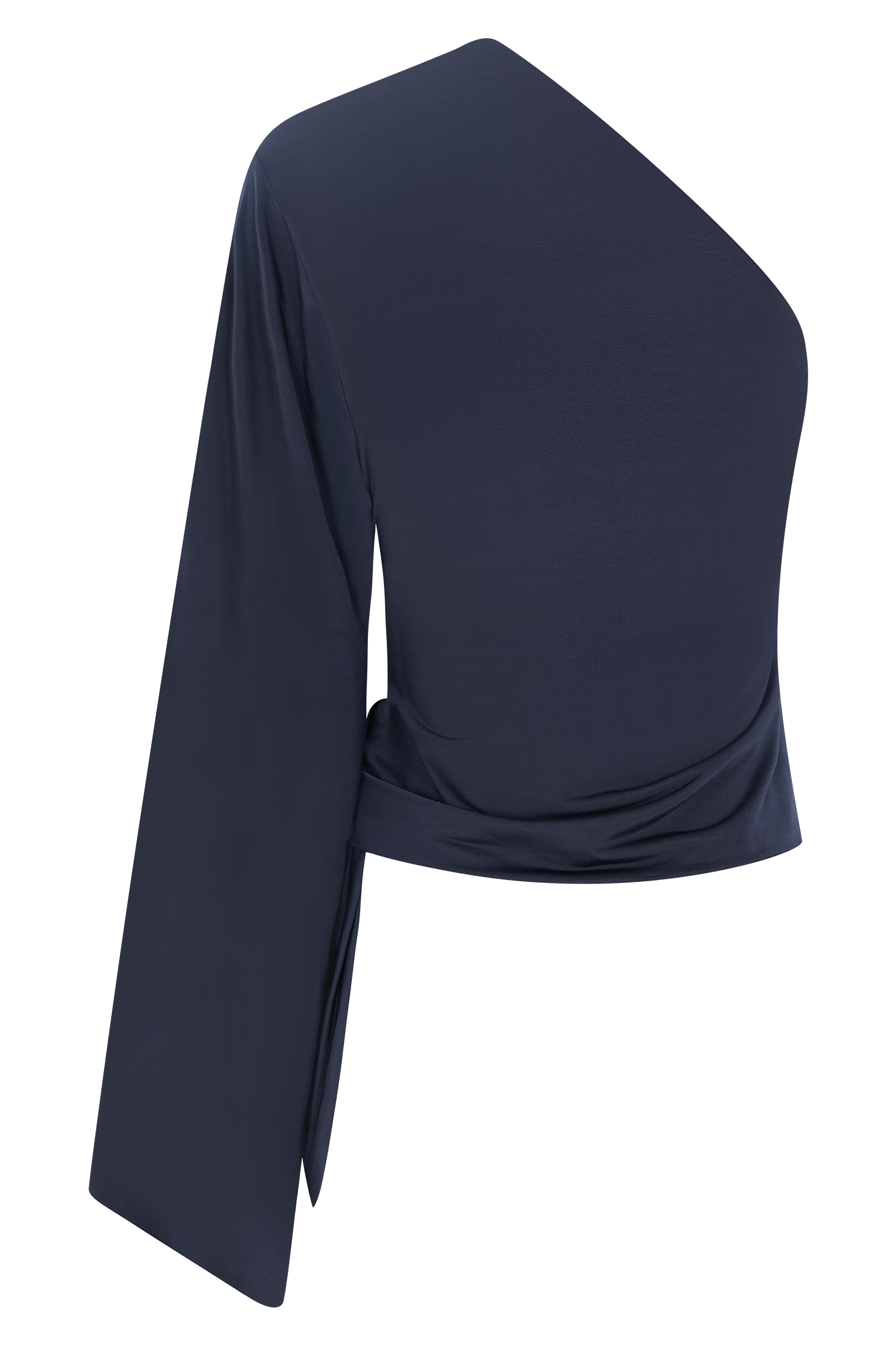 Satin One Shoulder Top