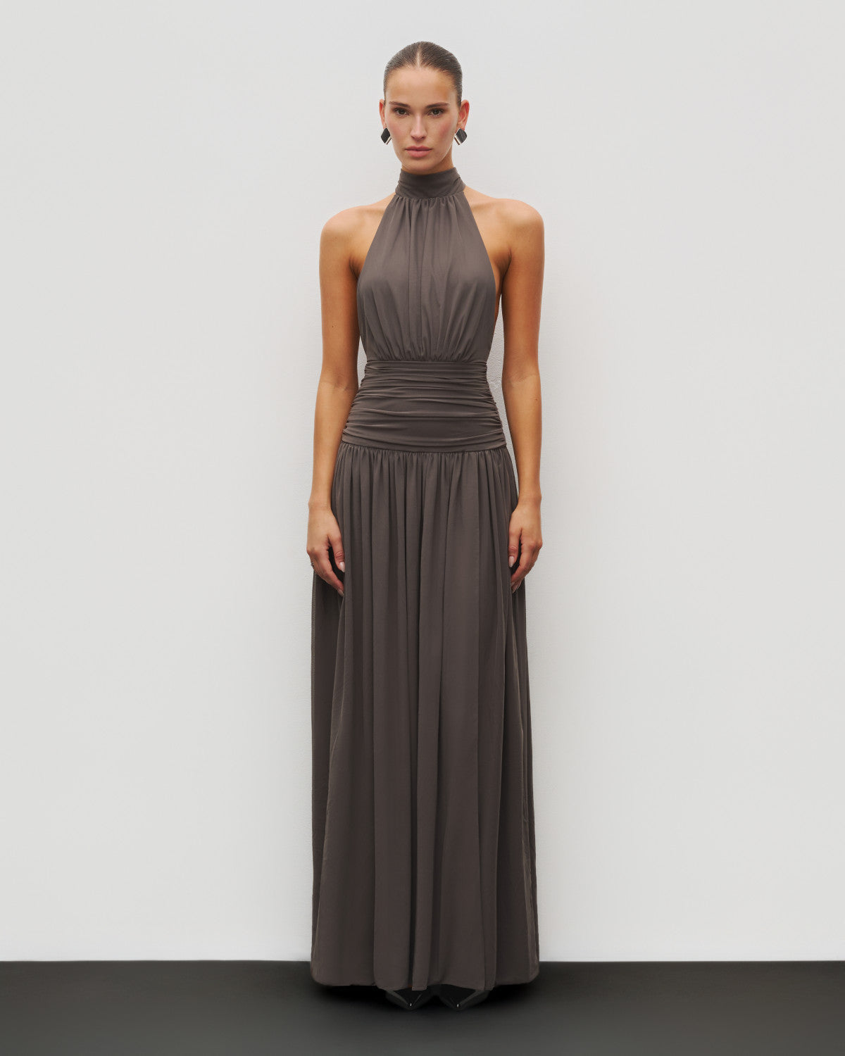 Lorine Slit Gown