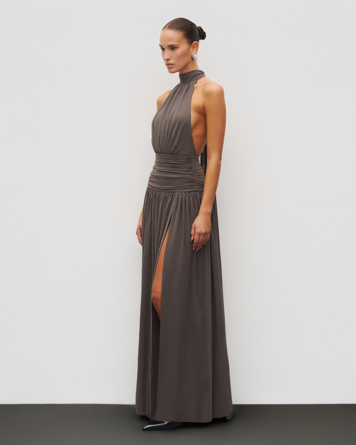 Lorine Slit Gown