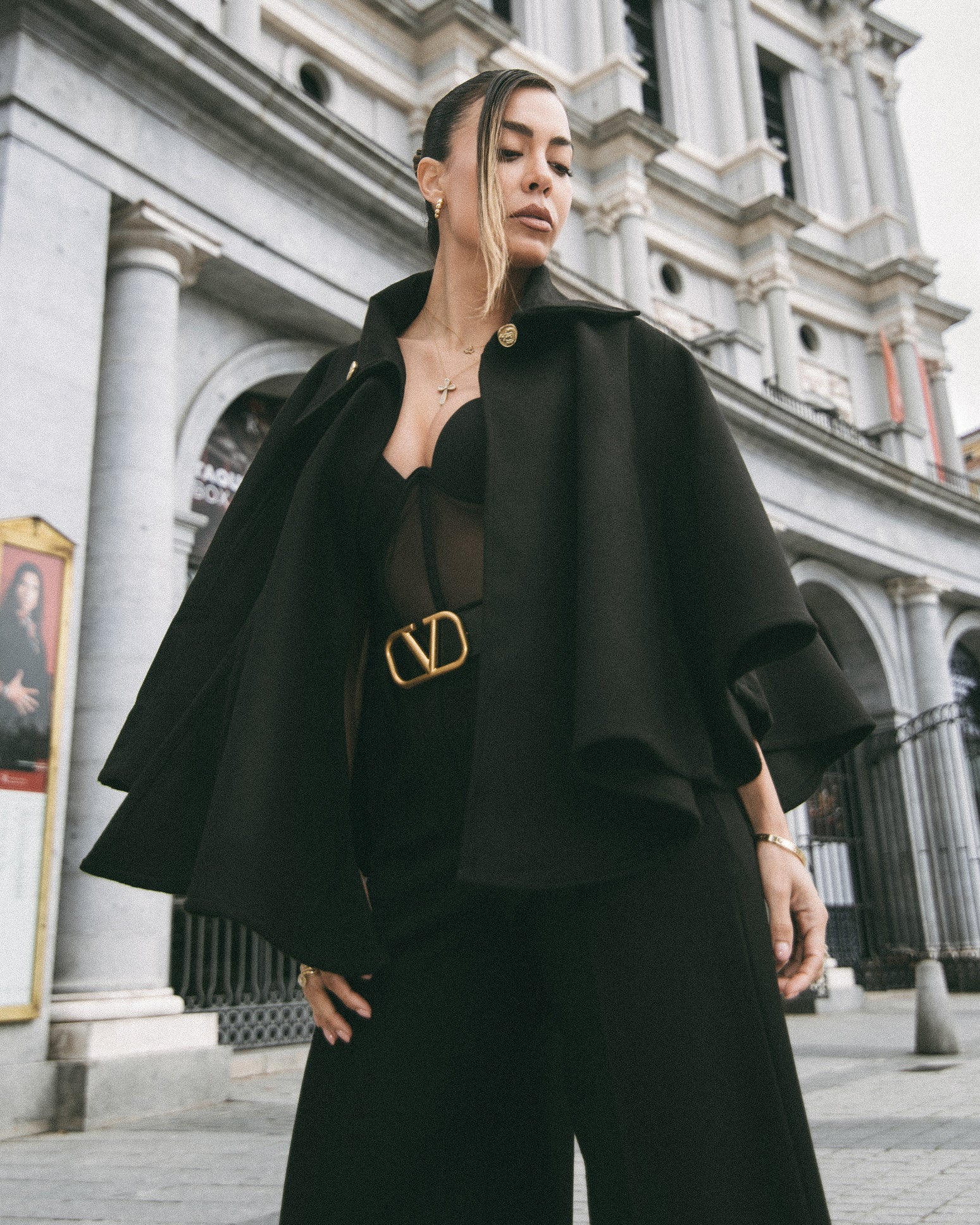 Sophisticated Tailored Cape
