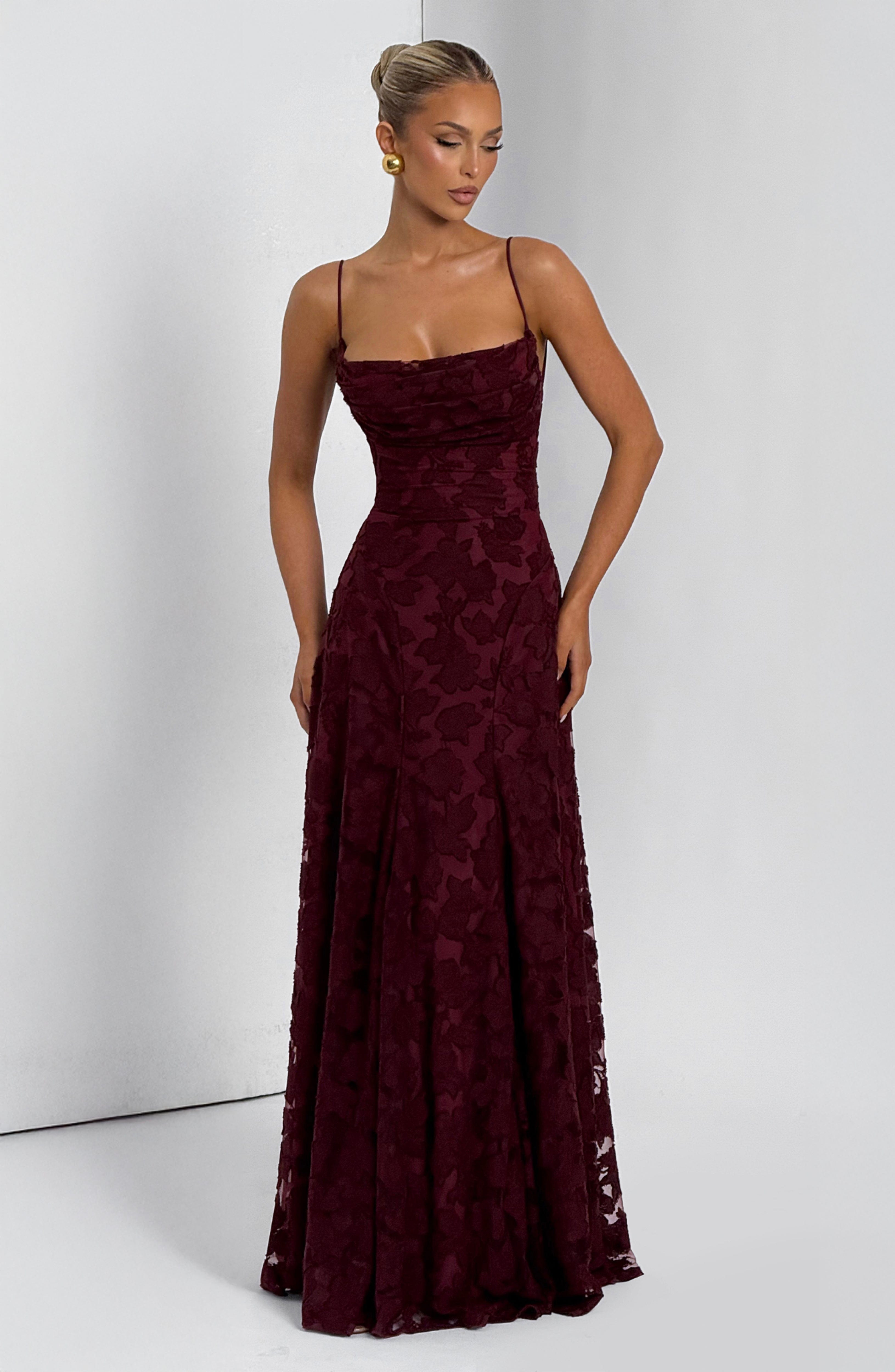 Cherry Lace Maxi