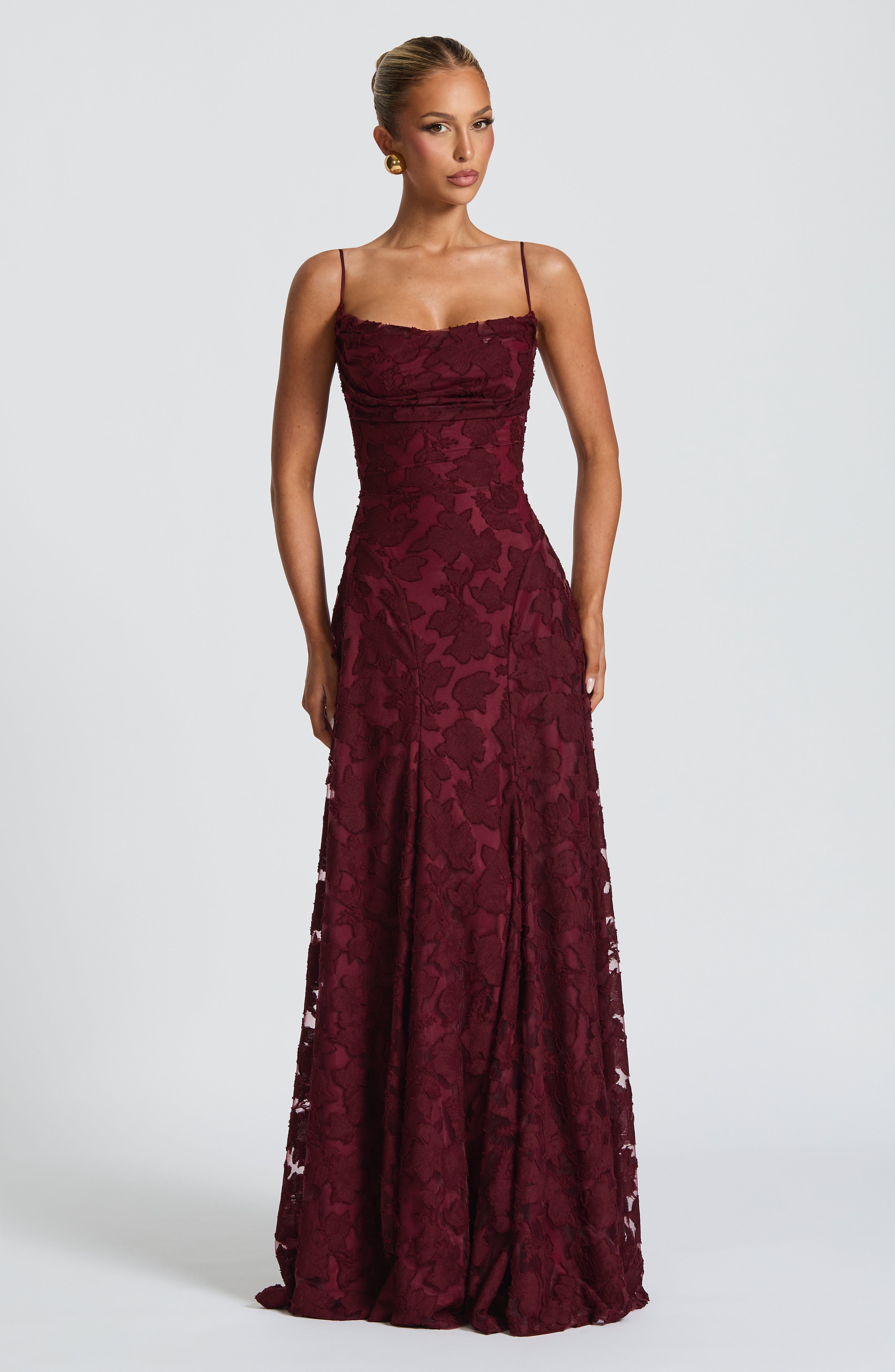 Cherry Lace Maxi