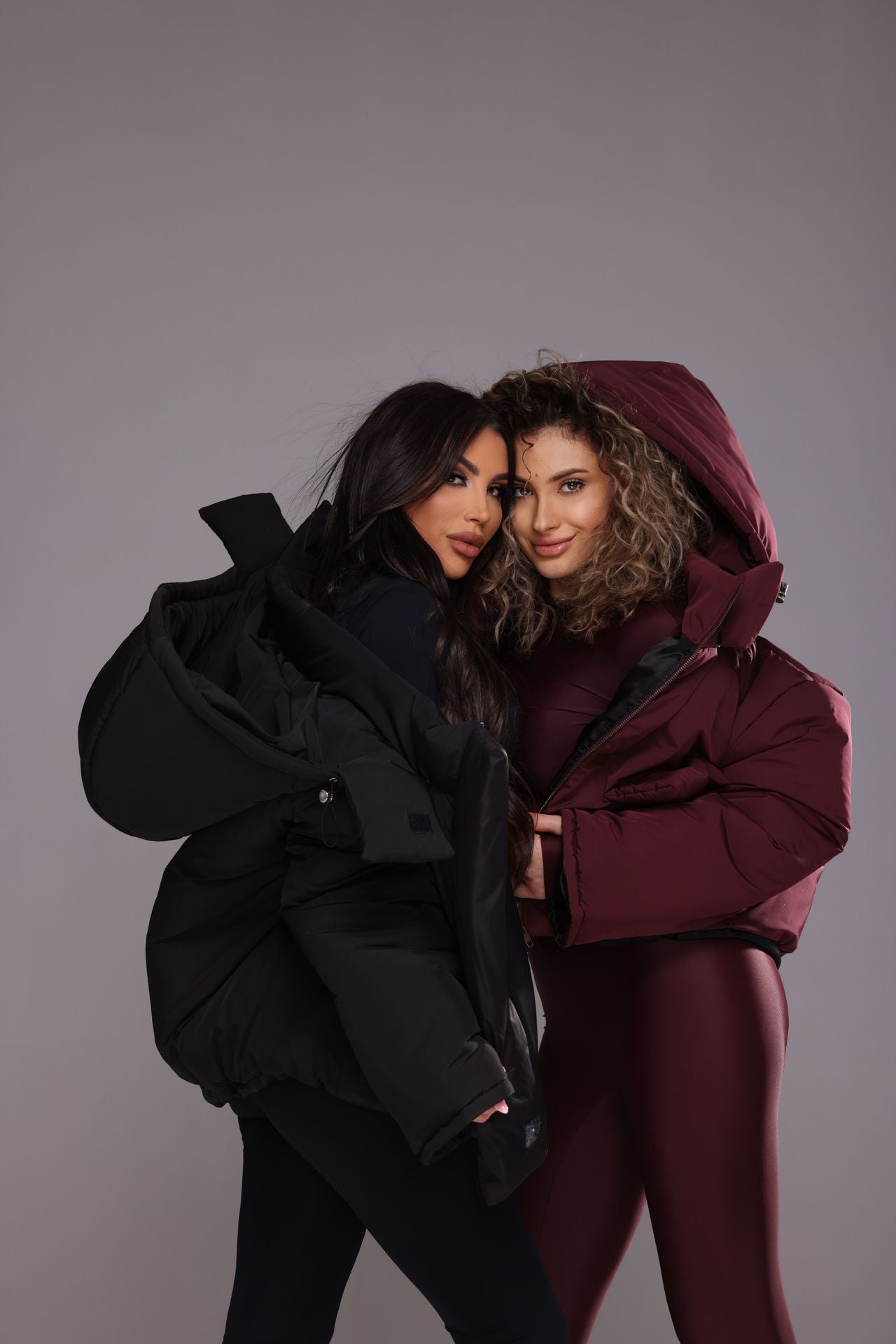 Short Hooded Puffer Jacket